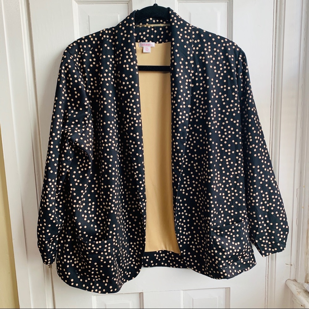 Fun Black & Tan Jacket